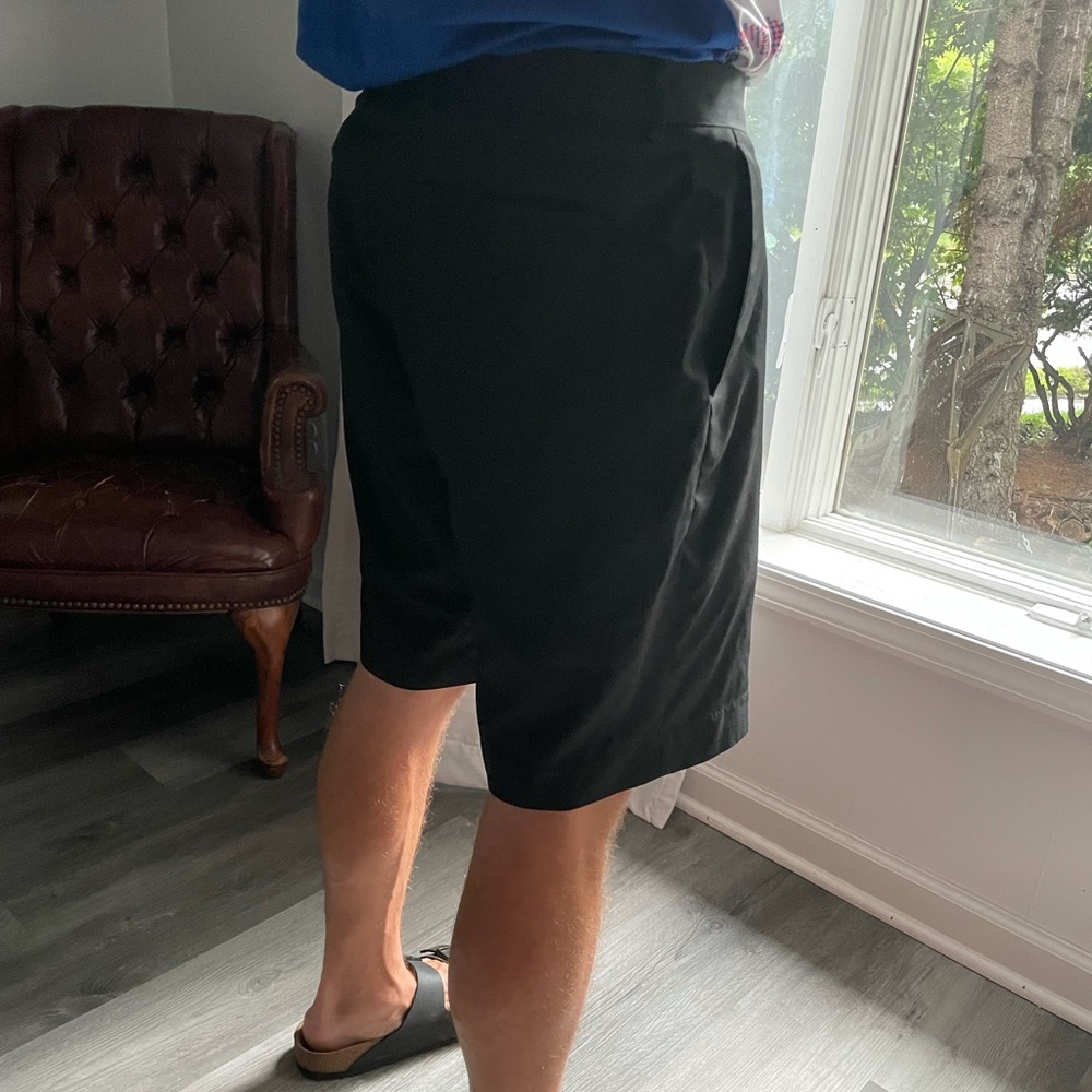 Black Alan Flusser Golf Shorts
